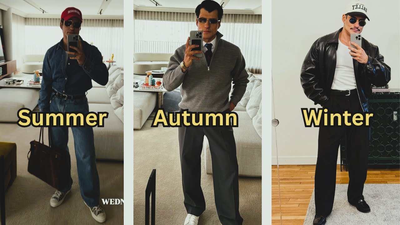 Best Men’s Outfits For Every Season 2025 🔥