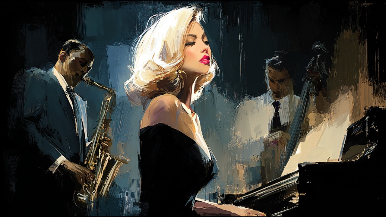 A Secret bar - Piano Night | 1960s Spy Jazz Music for Work | Focus & Concentration Playlist