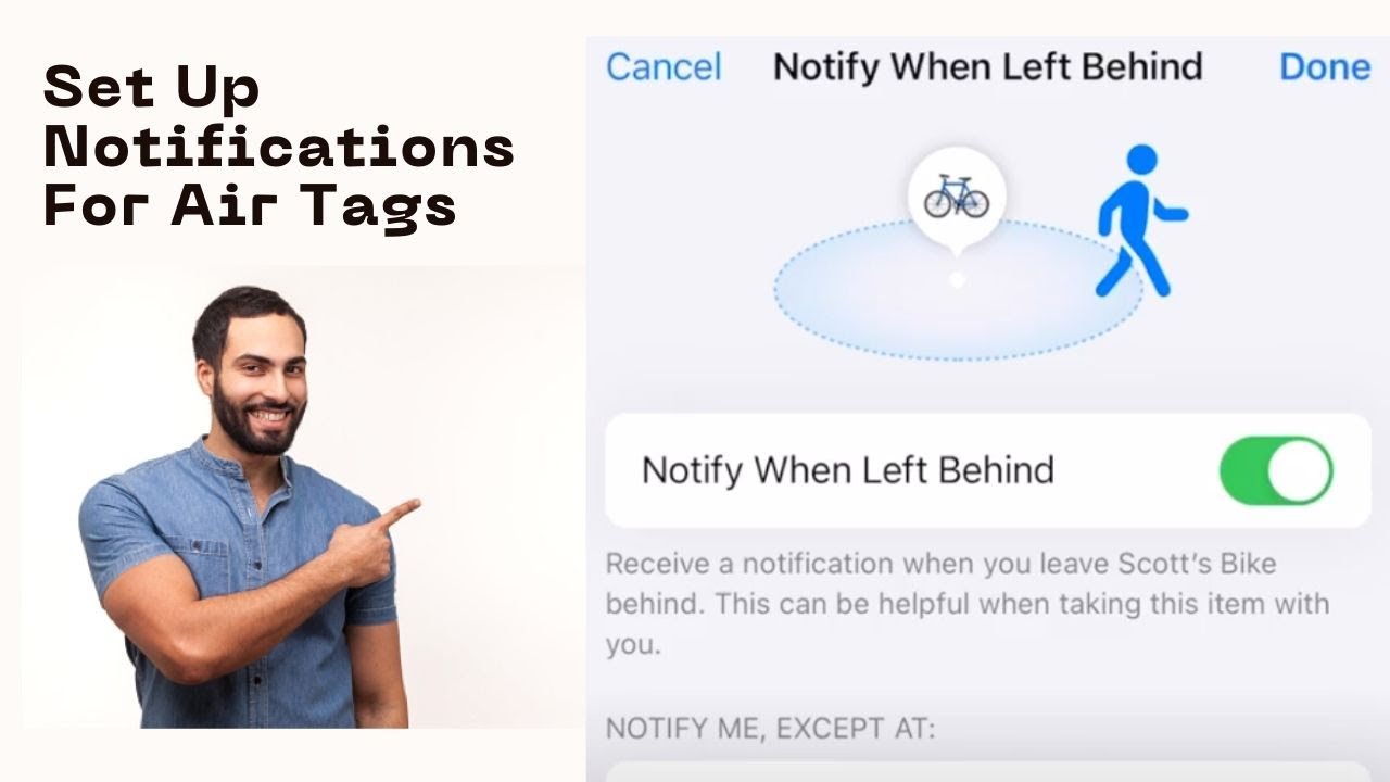 How To Get Notified If You Leave A Device Or Air Tag behind