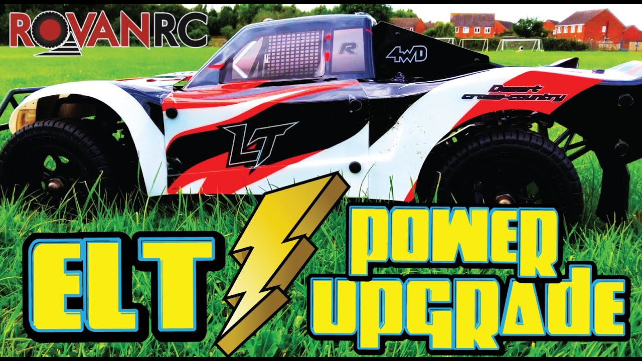 POWER UPGRADE FOR THE BRUSHLESS 8S ROVAN ROFUN ELT