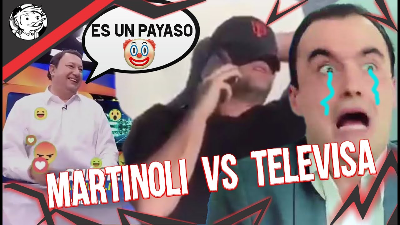 Los ataques entre Christian Martinoli y Televisa
