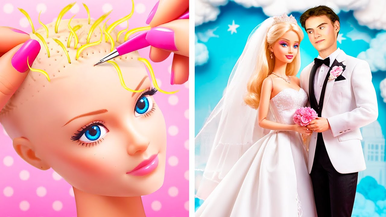 من عروسة مكسورة لعروسة باربي / ميك أوفر بأجهزة من تيك توك!