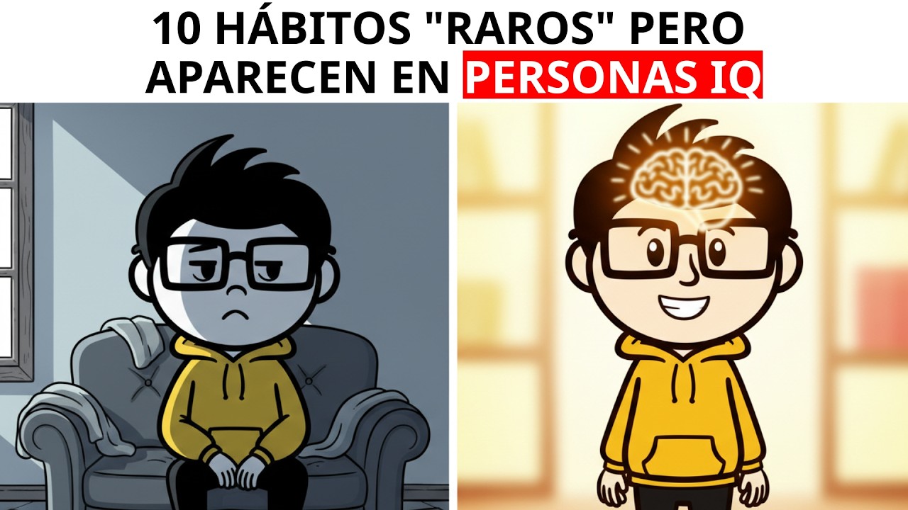 10 Hábitos Raros que No lo Parecen, pero Aparecen en Personas con un IQ Muy Alto