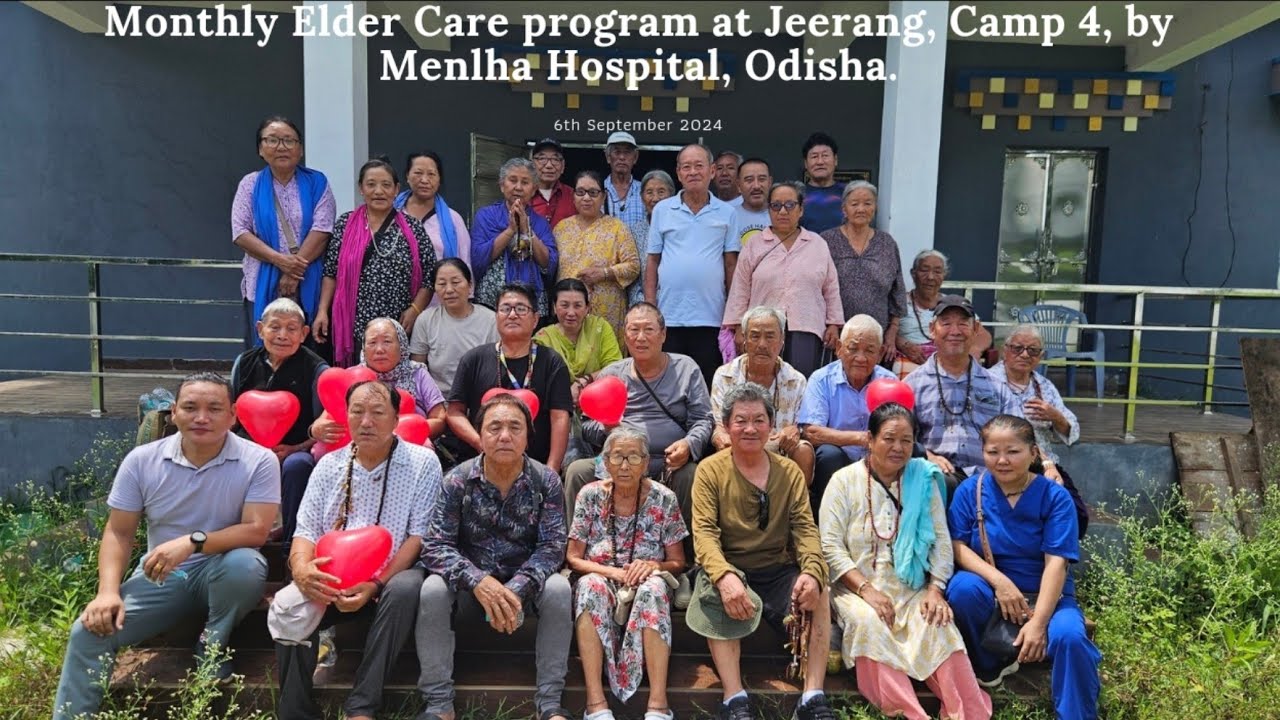 Jeerang || Elder care activity || menlha hospital || 6th September 2024