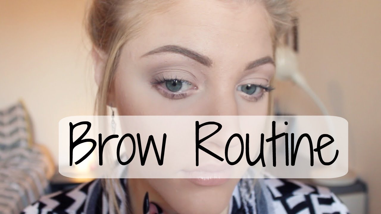 Blonde Brow Routine | Anastasia Dipbrow Pomade