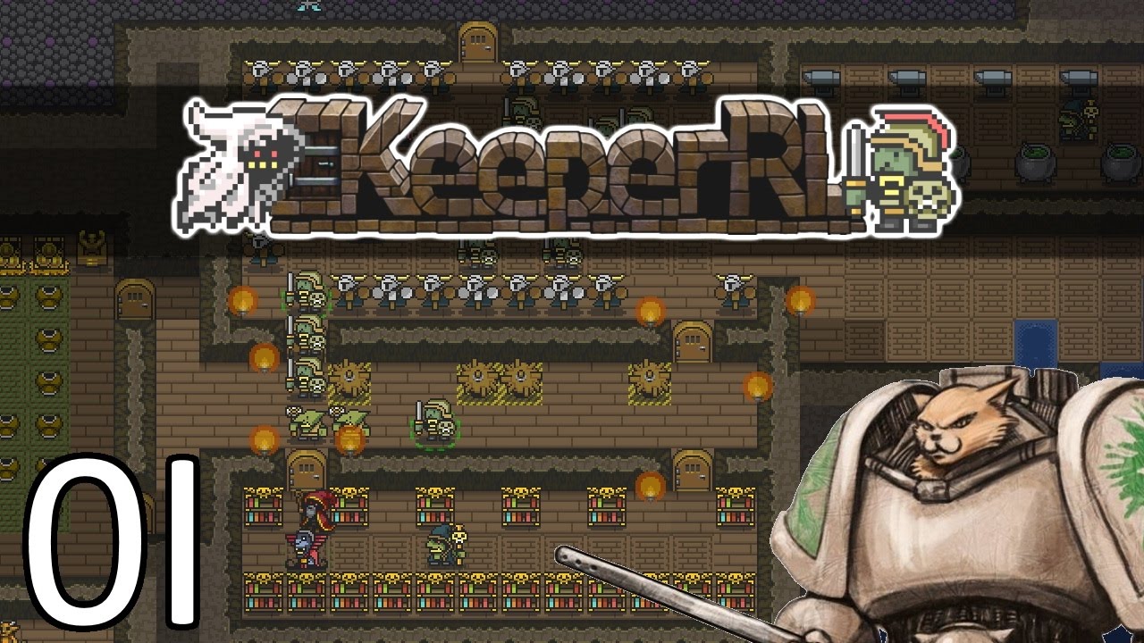 KeeperRL - Wood Wielder - Part 1 Let's Play KeeperRL Gameplay
