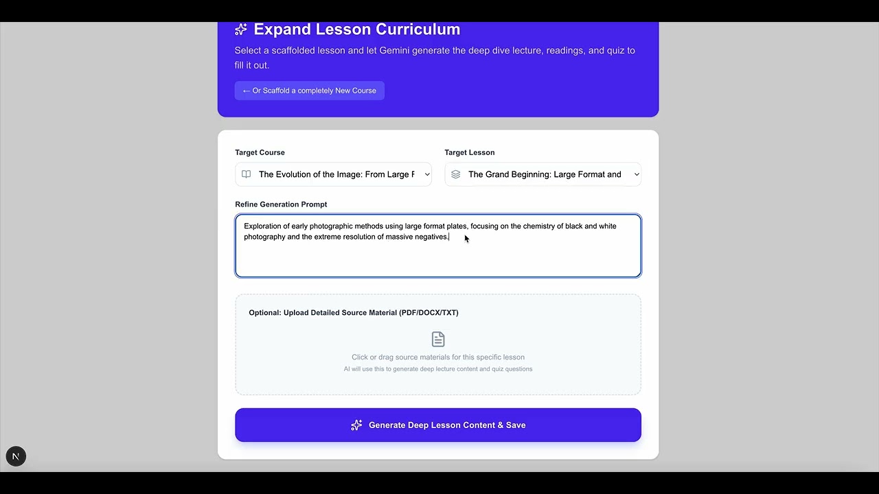 AI Based Learning Management System