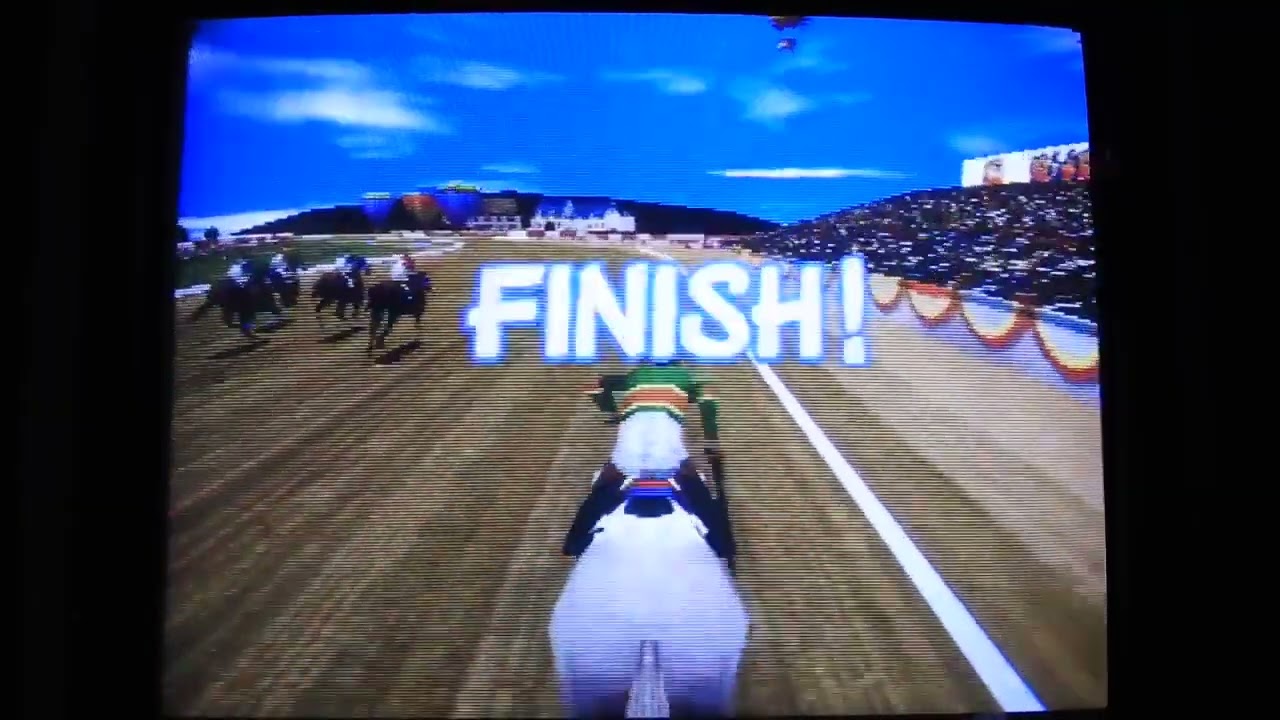 #065 Namco 1997 Final Furlong Arcade PCB Gameplay