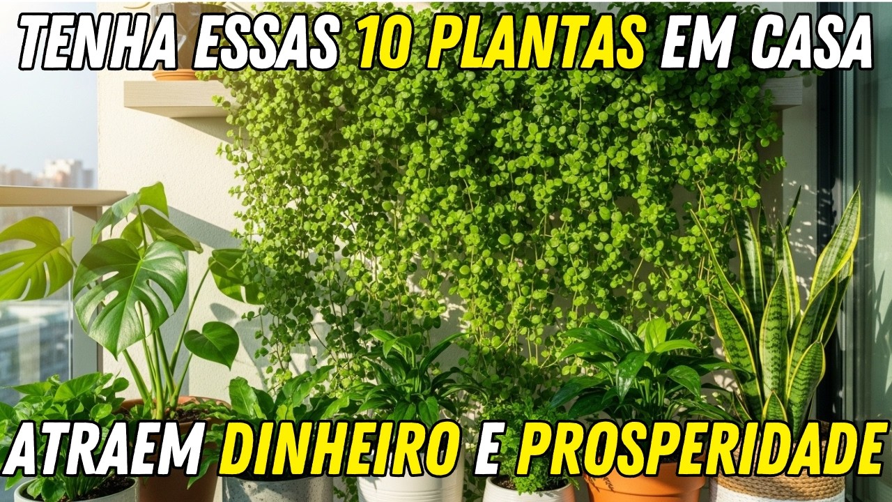 10 Plantas Que Atraem Dinheiro e Prosperidade (Feng Shui Comprovado)