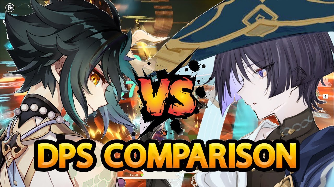 C0 Wanderer VS C0 Xiao DPS Comparison || Genshin Impact 3.3