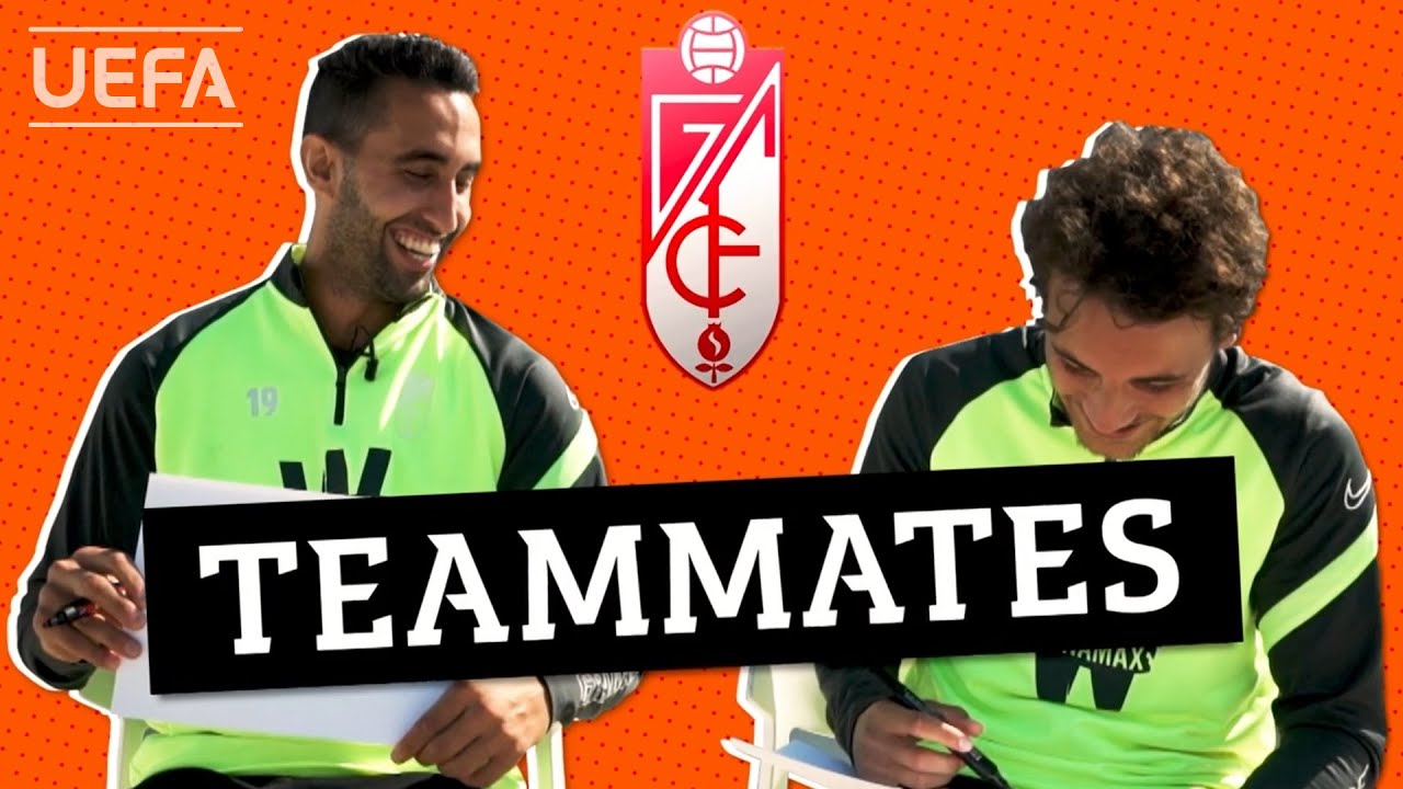 GRANADA Teammates: ÁNGEL MONTORO and LUIS MILLA