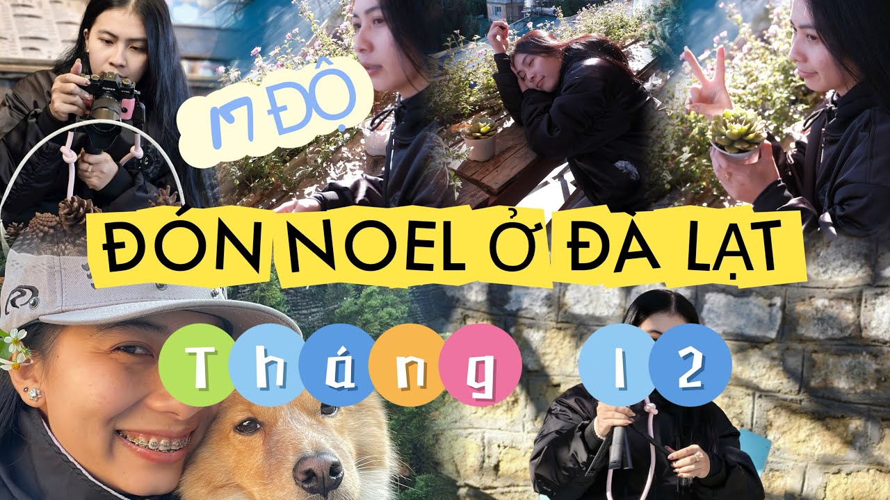 Hany Loanh Quanh| PHƯỢT ĐÀ LẠT THÁNG 12| ĐÓN NOEL SỚM Ở ĐÀ LẠT| 17 ĐỘ #Day 1
