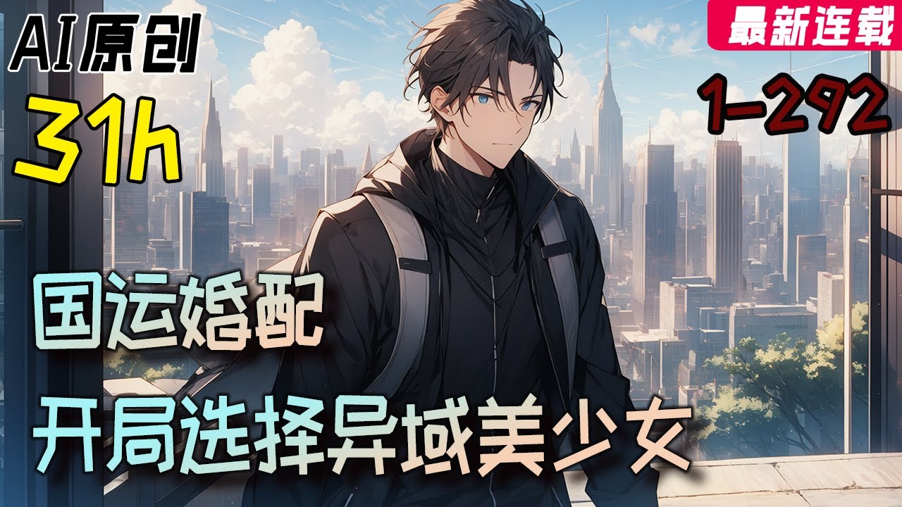 一口气看爽《国运婚配：开局选择异域美少女》1-292：末世倒計時，國運婚配遊戲降臨，危險與機遇並存，只要被選中參與，就能與洗白白的萬族億萬美少女做妳想做的事情。#小说 【AI原创】 #橙子说漫