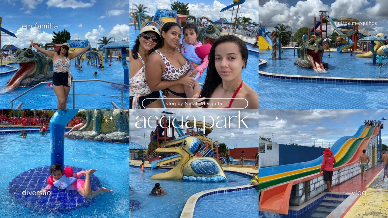 VLOG- um dia comigo no Acqua Park em Muritiba