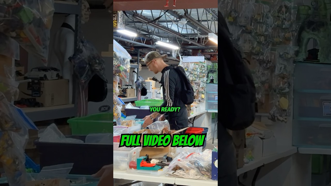 I found a hidden toy basement filled with vintage toys! #vintagetoys #toyhunting #toyhunt
