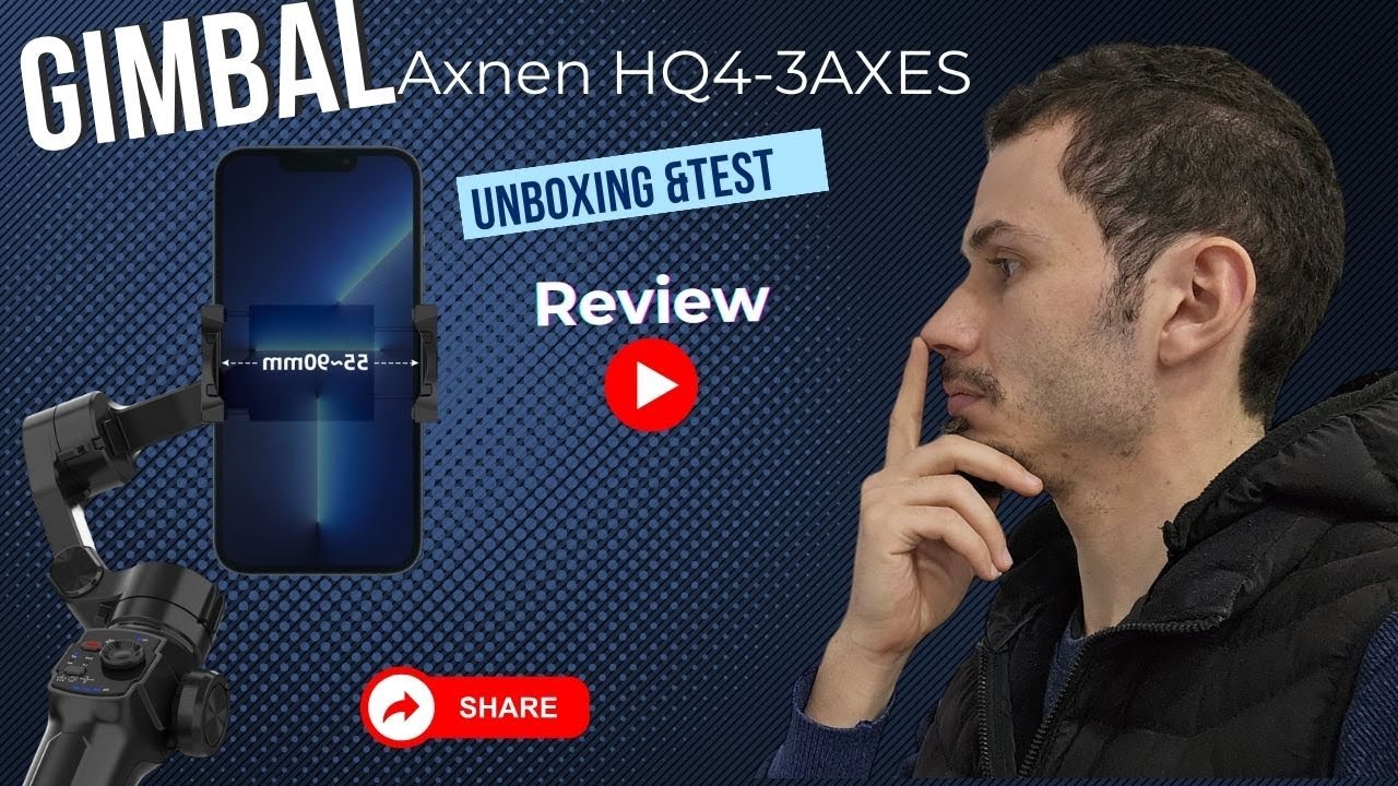Unboxing Dz Gimbal AXNEN HQ4 -3 AXES
