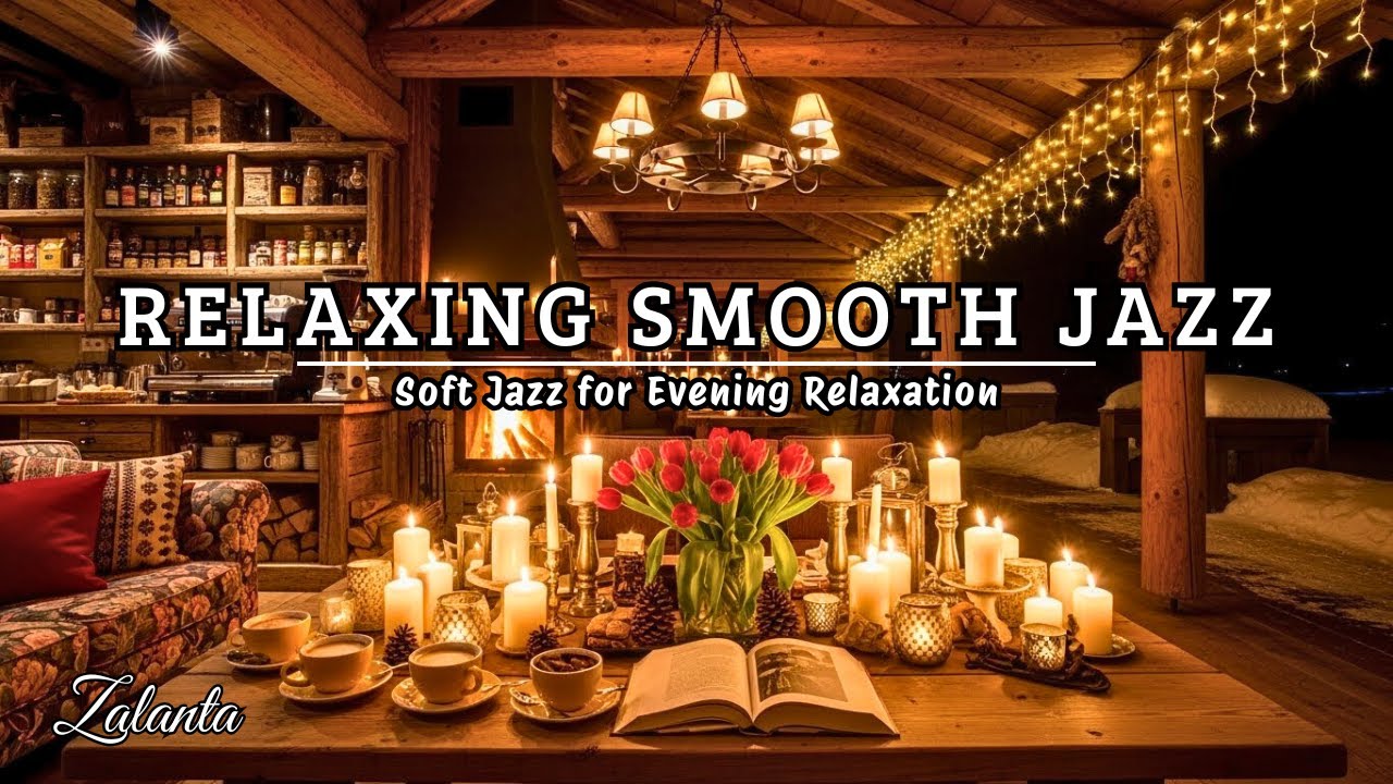 Cozy Jazz Night with Mellow Instrumental Music ☕️ Coffee Shop Ambience & Relaxing Jazz Standards