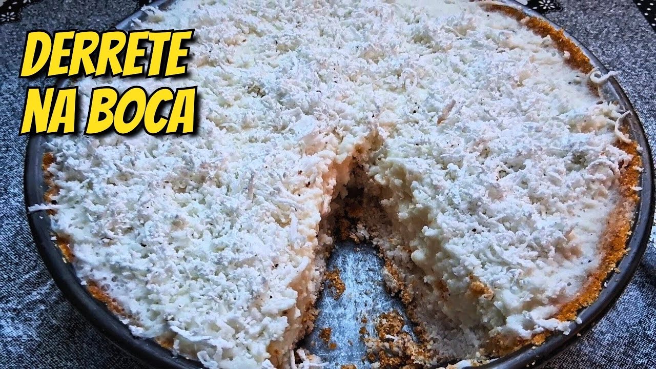 O segredo da Torta dos Anjos cremosa e leve – derrete na boca