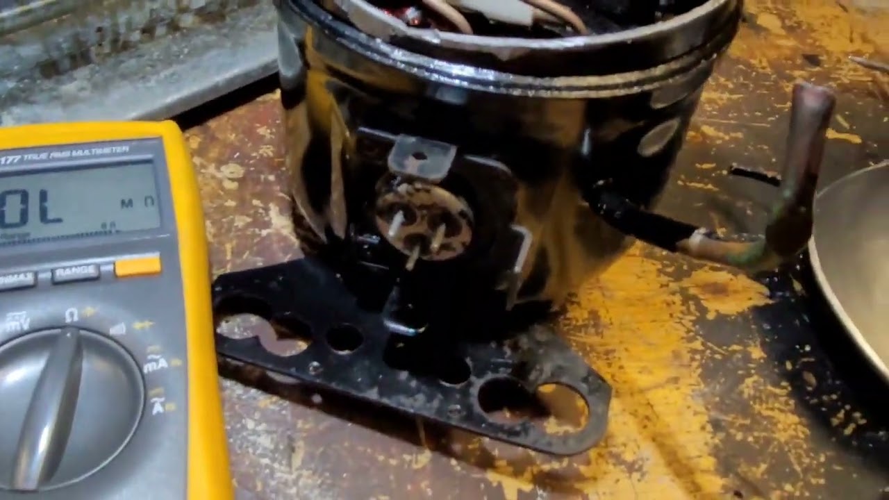 Minifridge compressor part 2 (electrical and coolant)