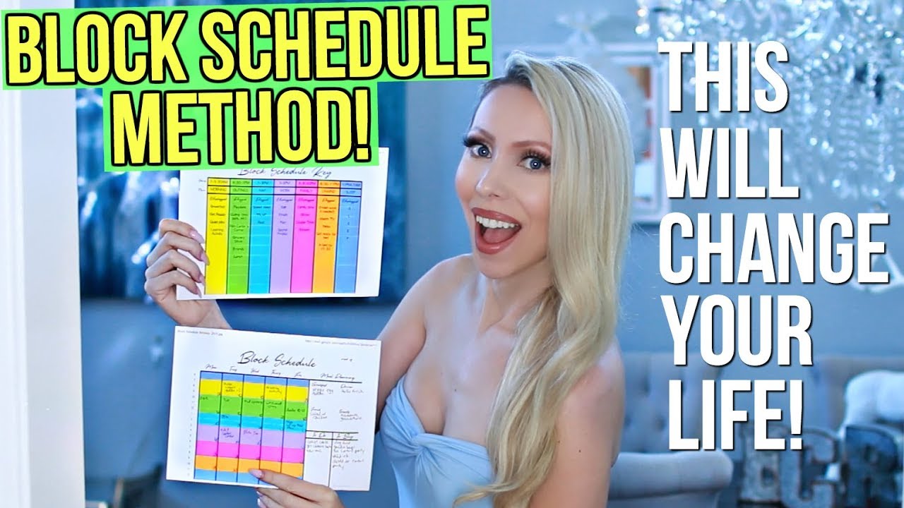 Game-Changing Productivity Method! The Block Schedule System