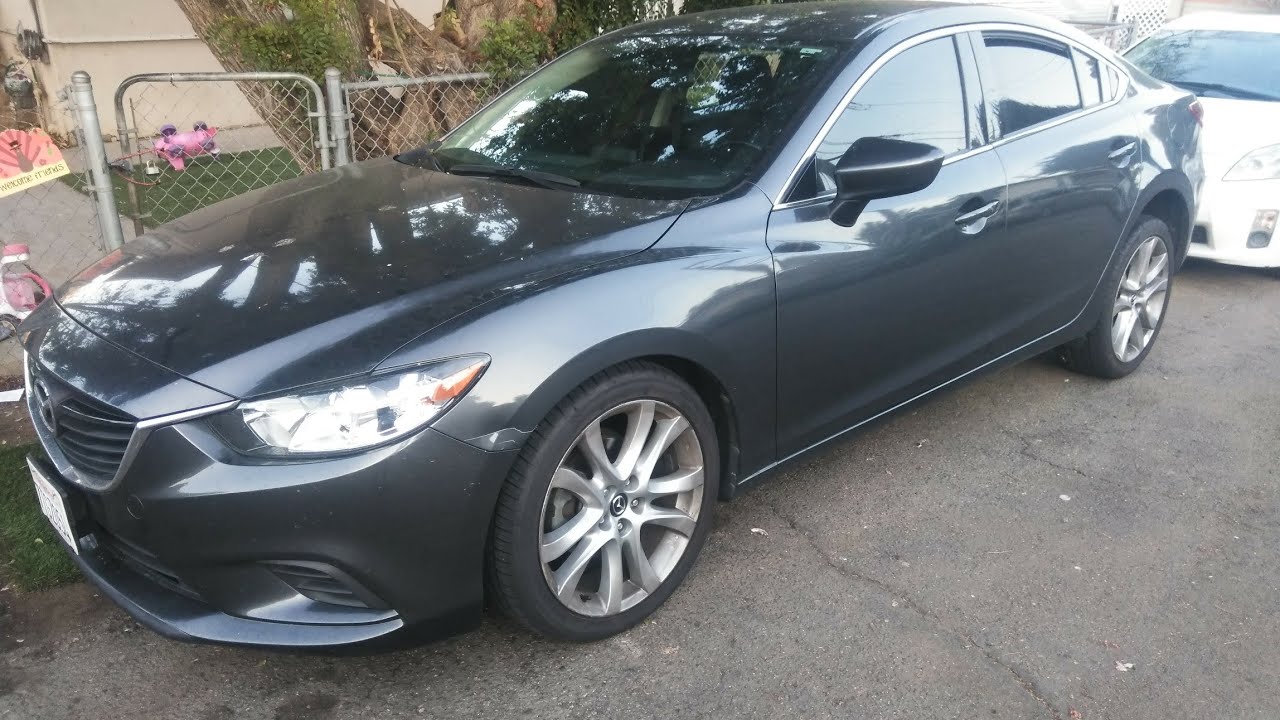 2016 Mazda 6 rear brakes pads and rotors replacement
