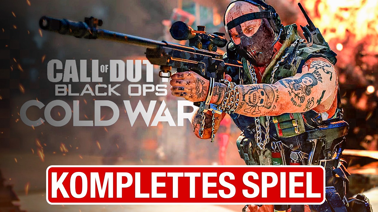 CALL OF DUTY BLACK OPS COLD WAR Komplettes Spiel [Deutsch]