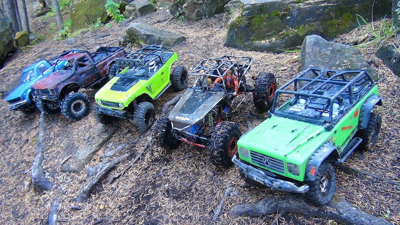 RC ADVENTURES - Rough & Crush - Group Trail Gathering - Radio Control Scale 4x4 Trucks