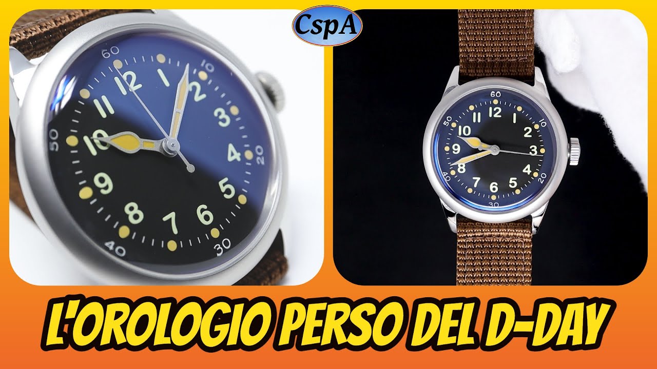 Orologio militare vintage rinasce: Praesidus A11 TOM RICE