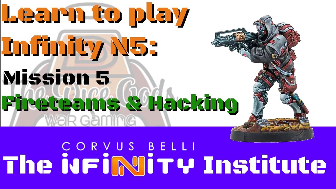 Learn to play Infinity N5 ep 8 – Fireteams, Hacking & Command Tokens