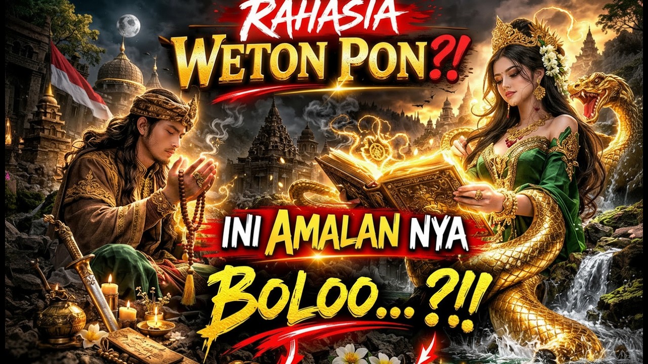 🔥Weton PON Terpilih! Cuma Sedikit yang Tahu AMALAN Halus Ini — Hidupmu Bisa Berubah Tanpa Disadari !
