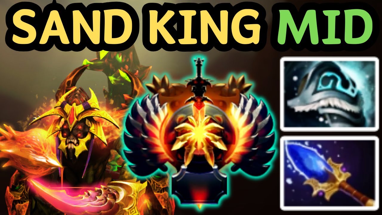 🔥 “BURROW. EPICENTER. GONE.” 😂 — SAND KING MID | DOTA 2 🔥