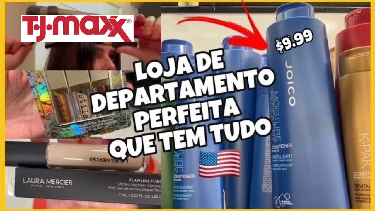 TOUR COMPLETÃO NA TJ MAXX NOS EUA | LOJA DE DEPARTAMENTO