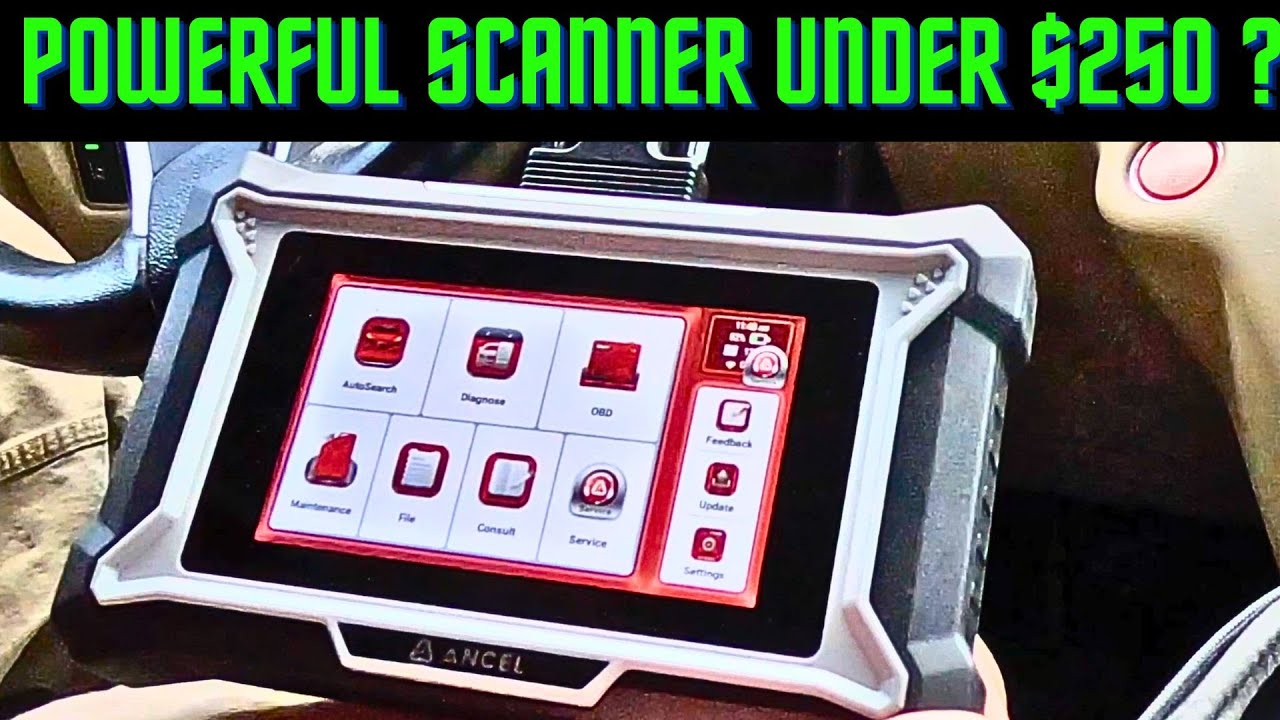 Доступная диагностика автомобилей: практическое тестирование Ancel DS200.