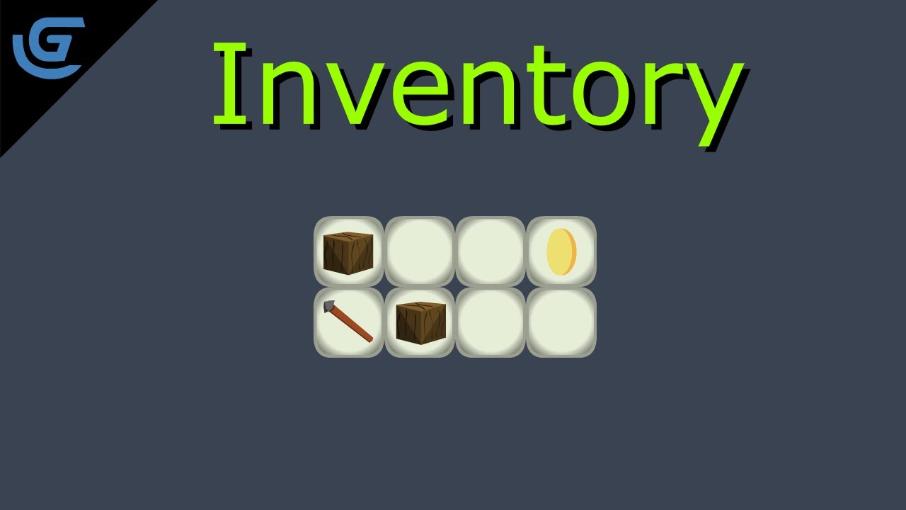 Inventory in Gdevelop #2