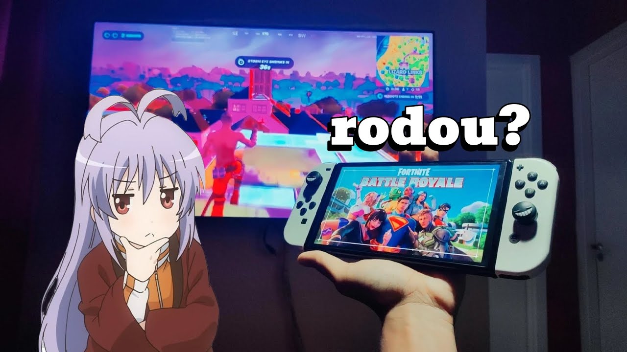 Testando alguns jogos no switch (Roda bem?)