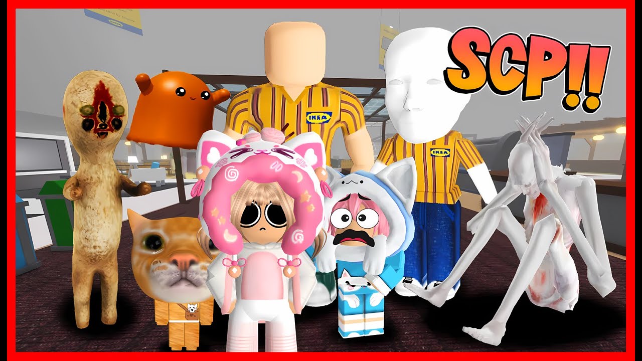ATUN POMPOM & BOBA MASUK KEDALAM LABORATORI SCP !! Roblox