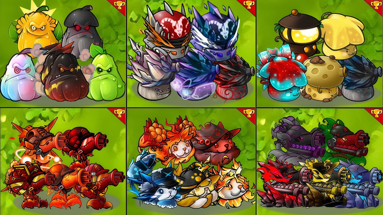 PVZ Fusion 3.4 Challenge - All Team FAMILY Plants Fusion vs Obsidian Gargantuar - Who Will Win?
