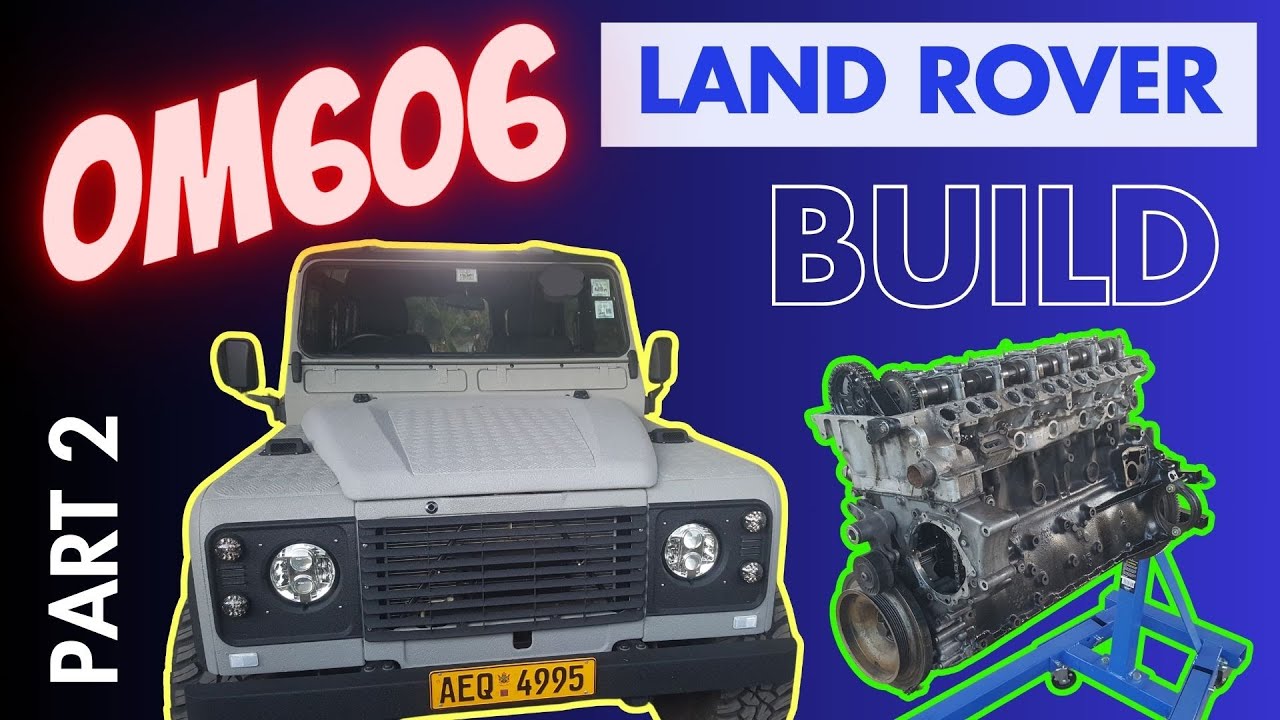 Land Rover Mercedes OM606 build - Part 2 - Engine disassembly