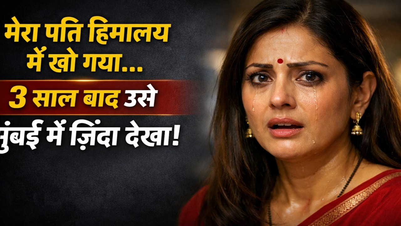 मेरा पति हिमालय में खो गया... 3 साल बाद बेटे ने उसे मुंबई में ज़िंदा देखा