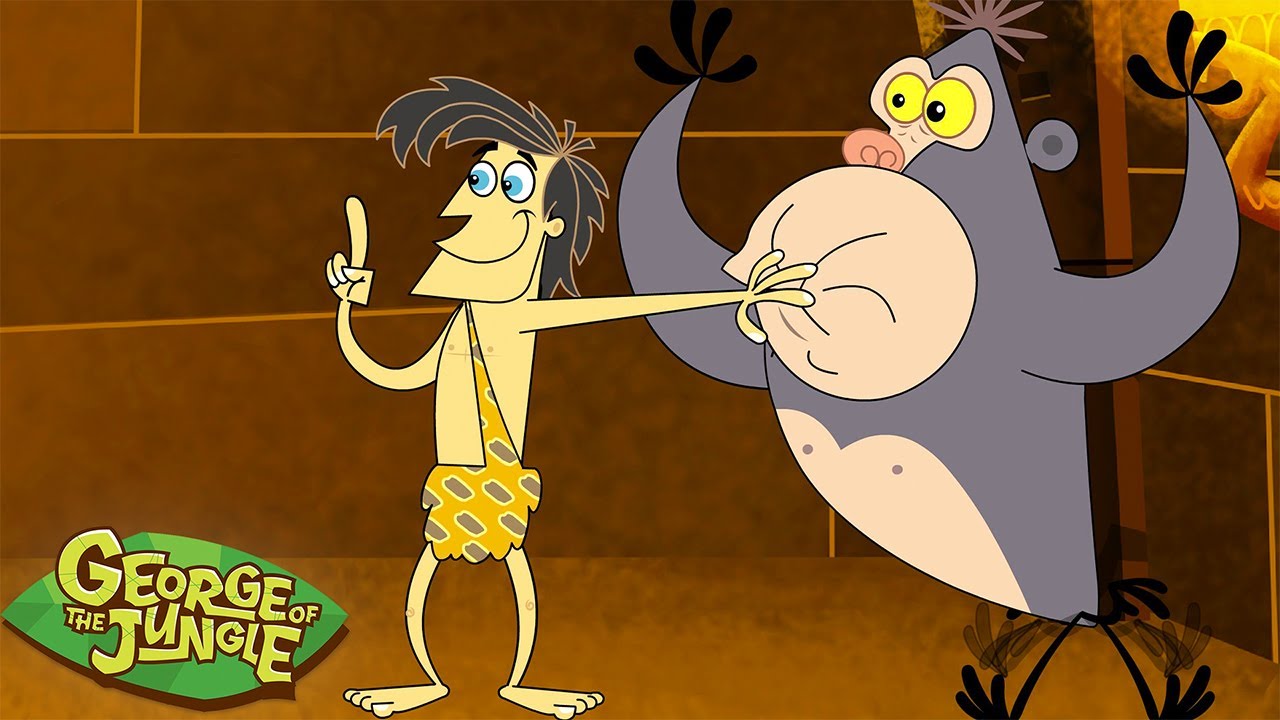 Super Heroes! 🦸 💥 | George of the Jungle | 1 Hour of Full Episodes | Cartoons For Kids
