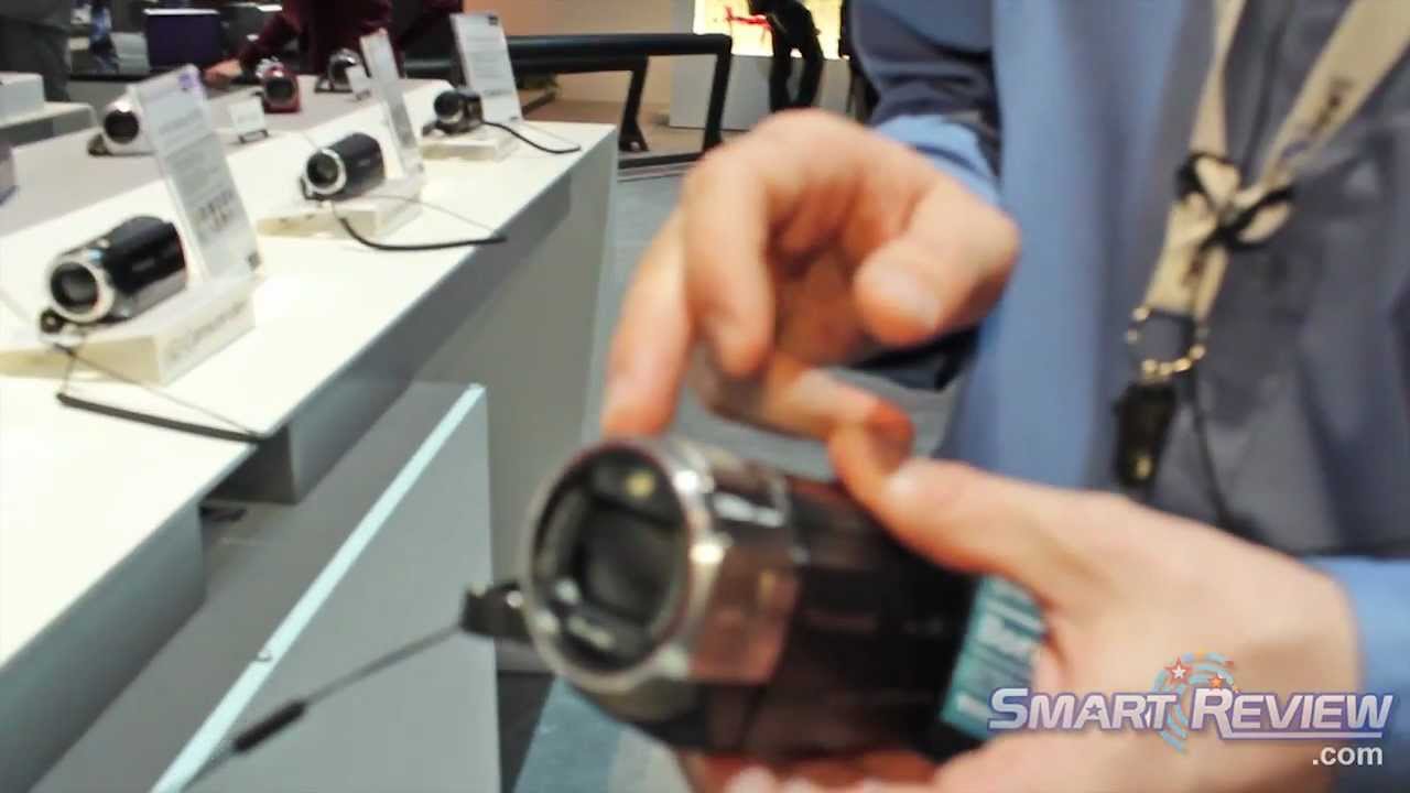 CES 2013: Panasonic HC-V720 HD Camcorder | Built in WiFi Wireless Streaming | HCV720
