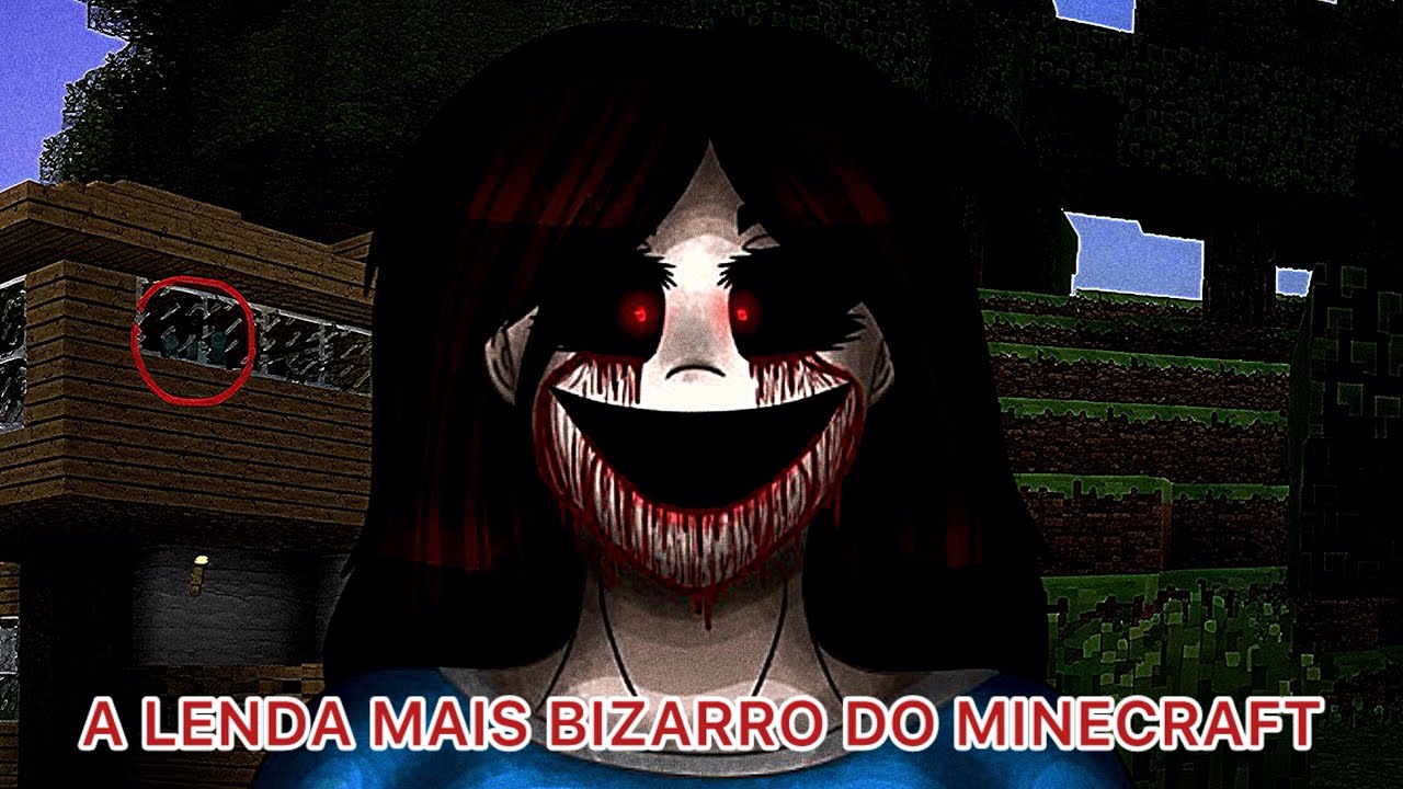 A Lenda Mais Misterioso e Bizarro Do Minecraft..