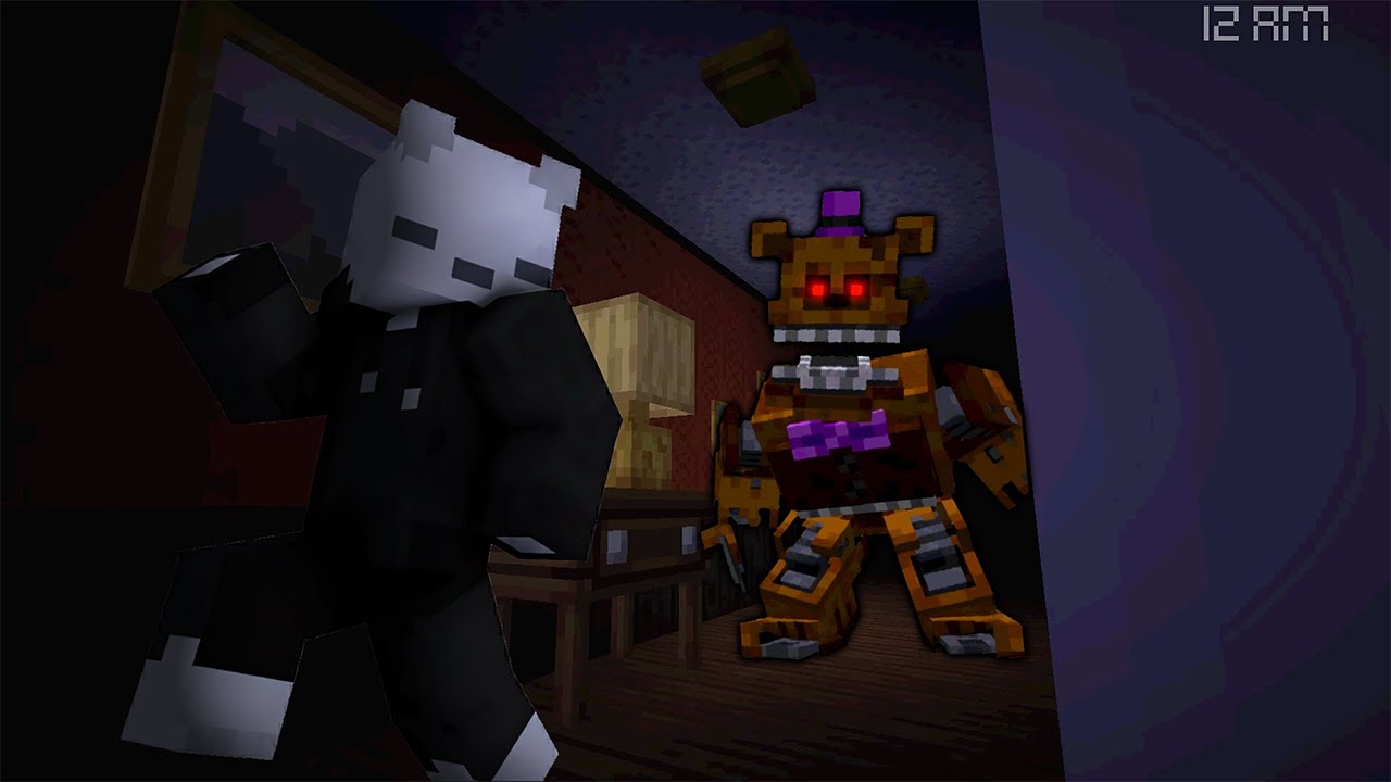 MINECRAFT - VIOLENȚĂ DOMESTICĂ (FNAF MODS)