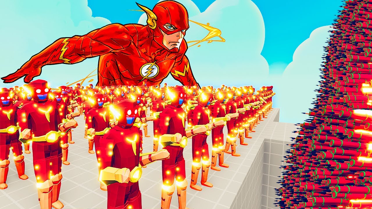 200x FLASH + 1x GIANT vs EVERY GOD - Totally Accurate Battle Simulator TABS