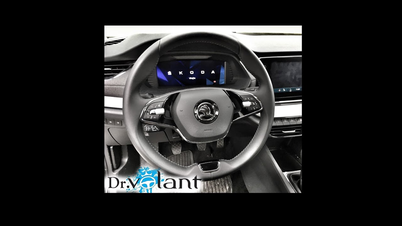 How to remove airbag steering wheel Škoda Octavia 4 / Laura - DR.VOLANT