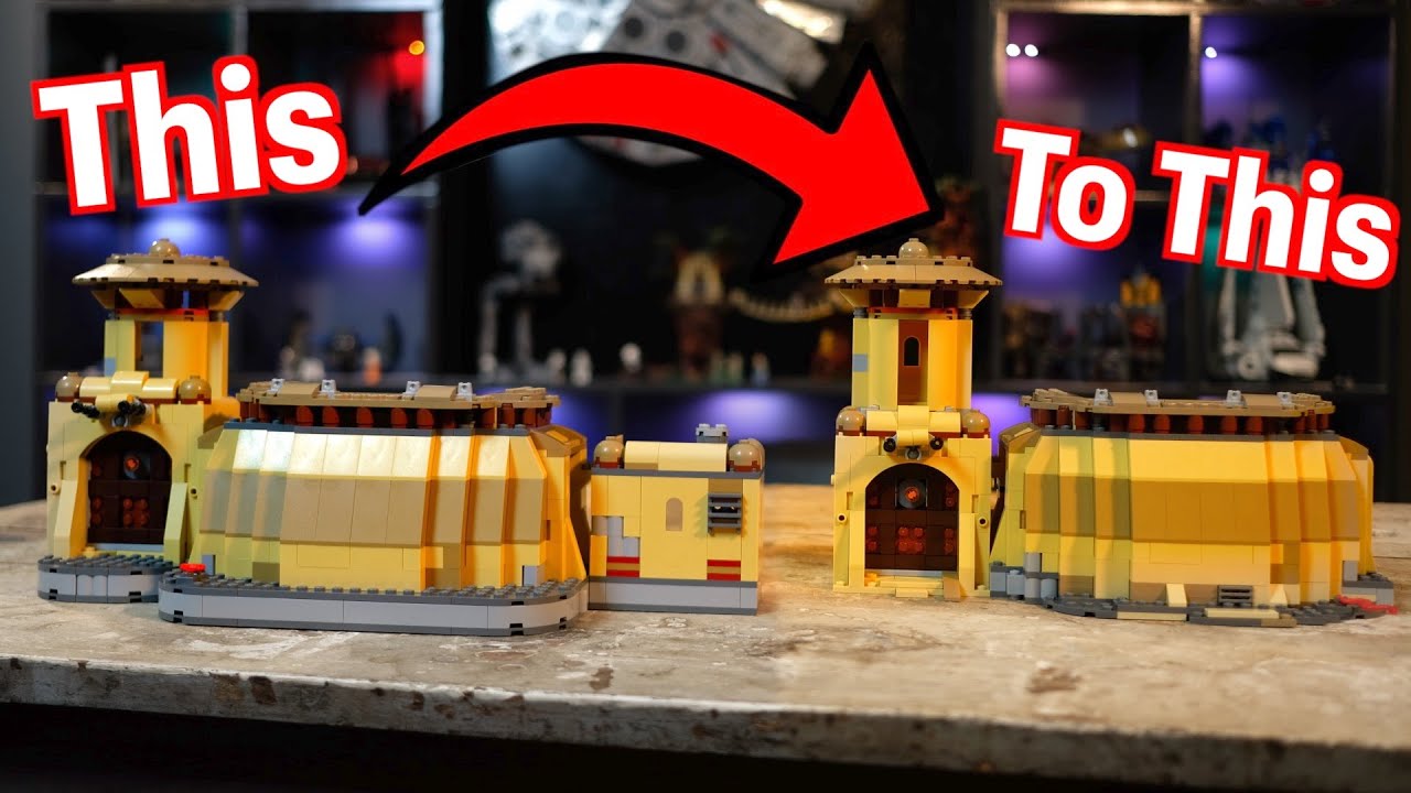 I Fixed Boba Fett's Throne Room (without any extra pieces) set: 75326