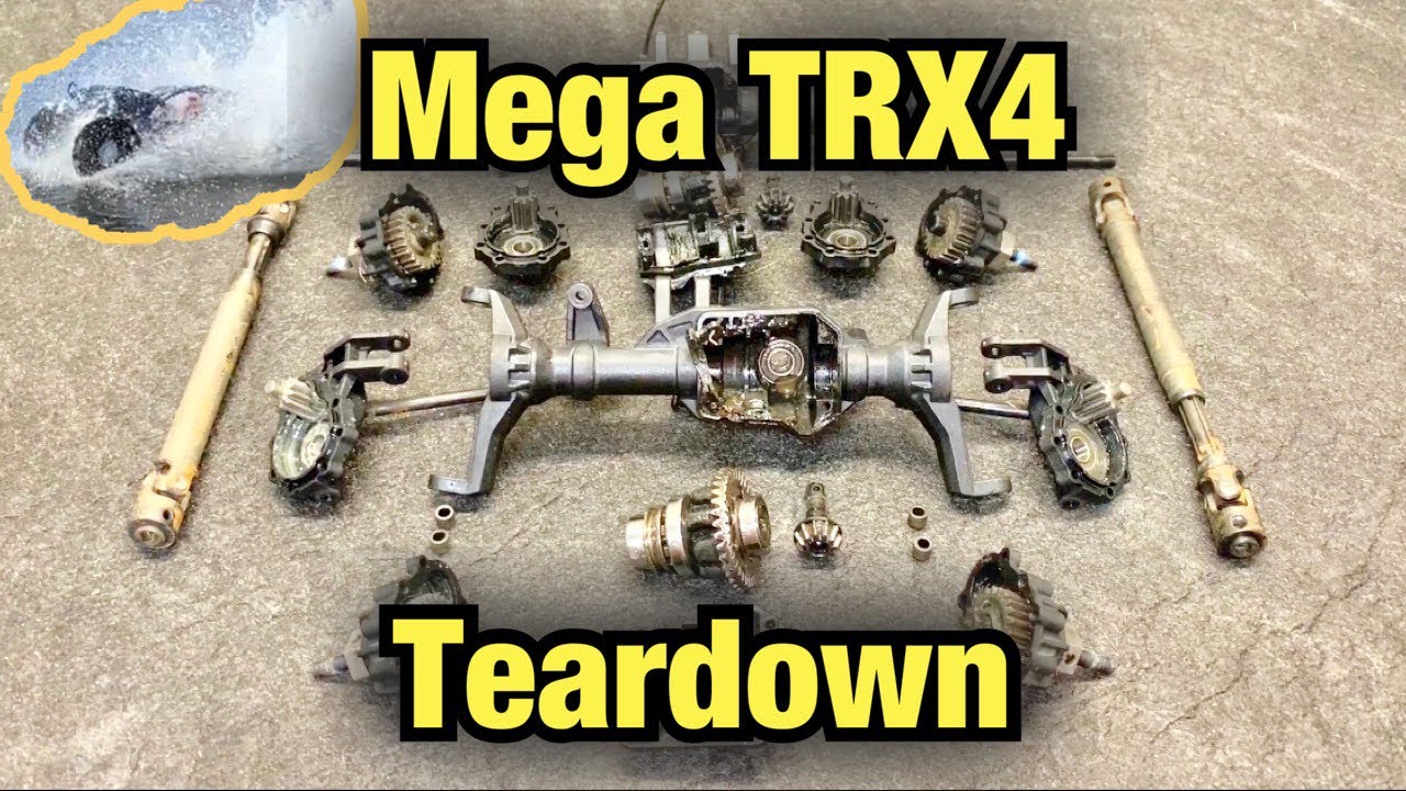Mega TRX 4 Teardown