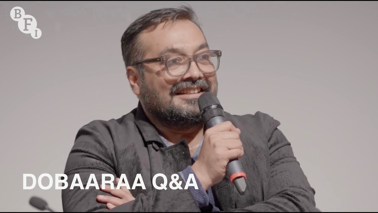 Dobaaraa director Anurag Kashyap and stars Taapsee Pannu and Pavail Gulati | BFI Q&A
