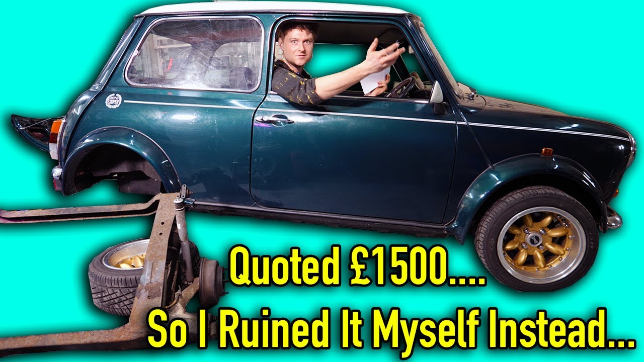 Assembling And Replacing A Rear Subframe in a classic mini/