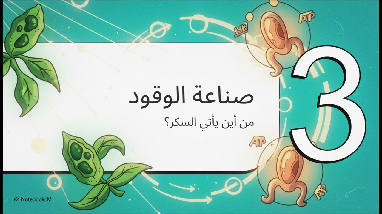 الوحدة الثالثة الدرس الثاني جزء ٢: التنفس الخلوي والبناء الضوئي | علوم تانية إعدادي ترم أول